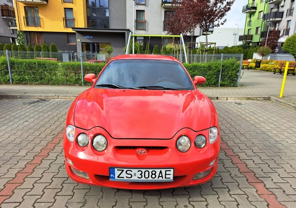 Hyundai Coupe cena 3999 przebieg: 188000, rok produkcji 1999 z Szczecin małe 781